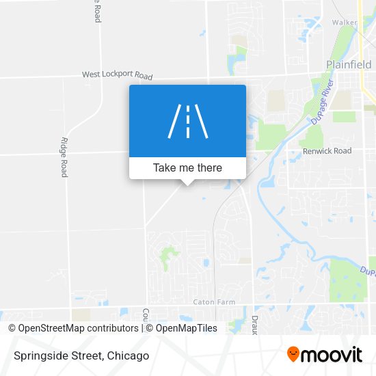 Springside Street map