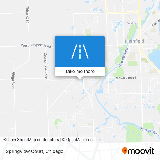 Mapa de Springview Court