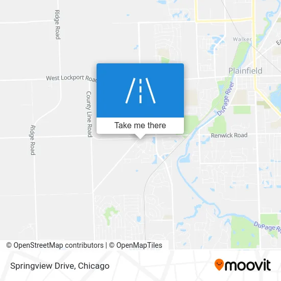 Springview Drive map
