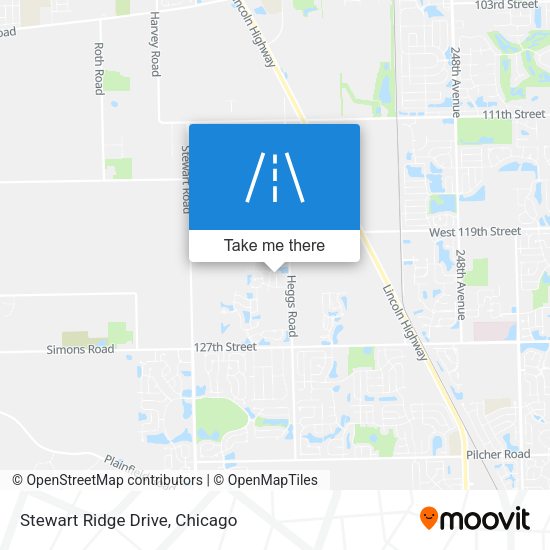 Mapa de Stewart Ridge Drive