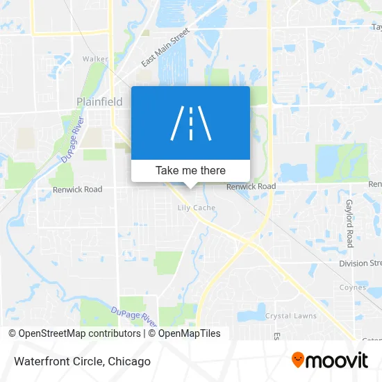 Waterfront Circle map