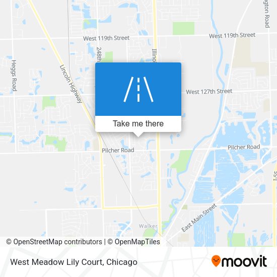 Mapa de West Meadow Lily Court