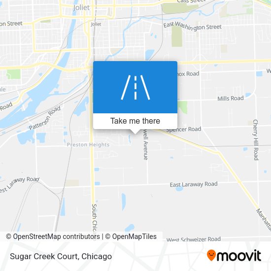 Mapa de Sugar Creek Court