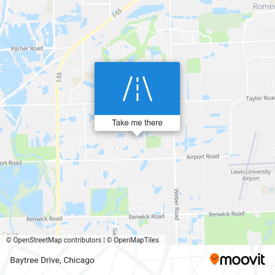 Mapa de Baytree Drive