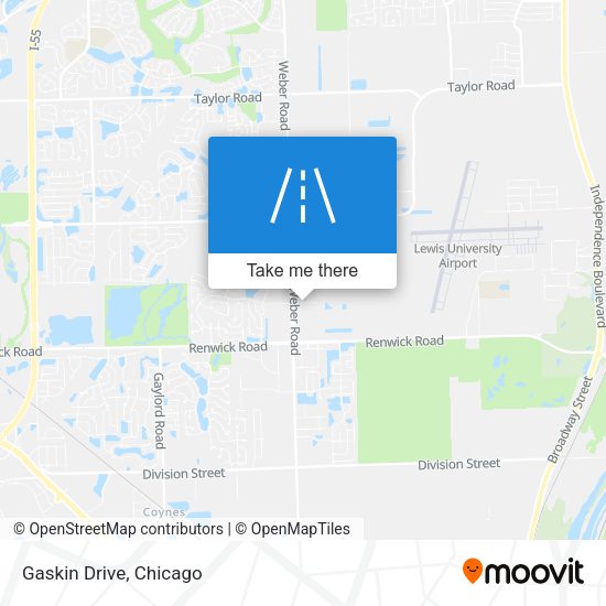 Mapa de Gaskin Drive