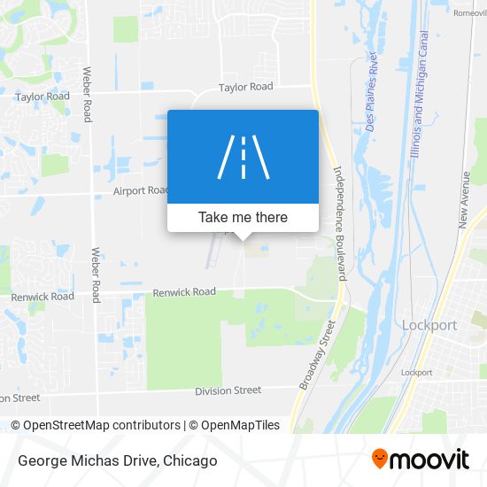 George Michas Drive map