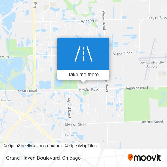 Mapa de Grand Haven Boulevard