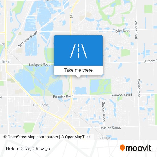 Mapa de Helen Drive