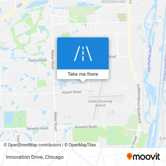 Innovation Drive map