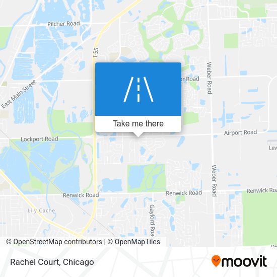 Mapa de Rachel Court