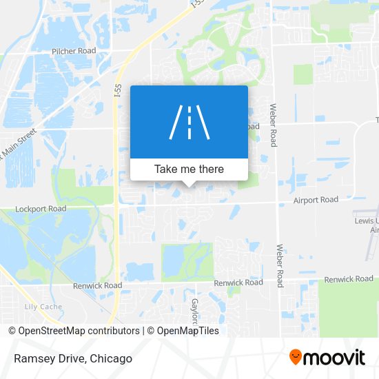 Mapa de Ramsey Drive