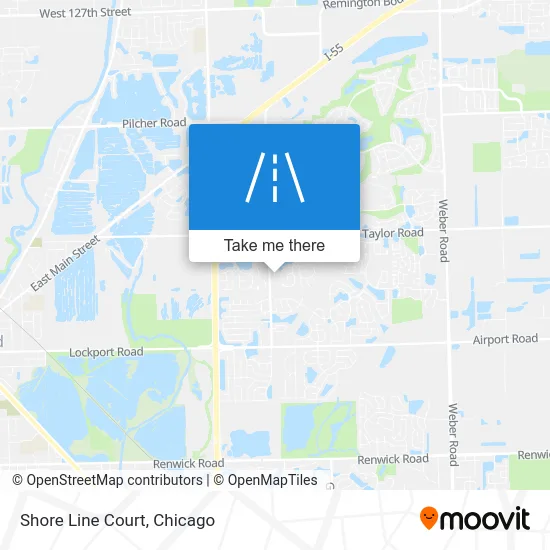 Shore Line Court map