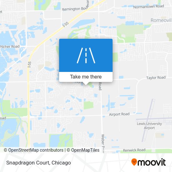 Mapa de Snapdragon Court