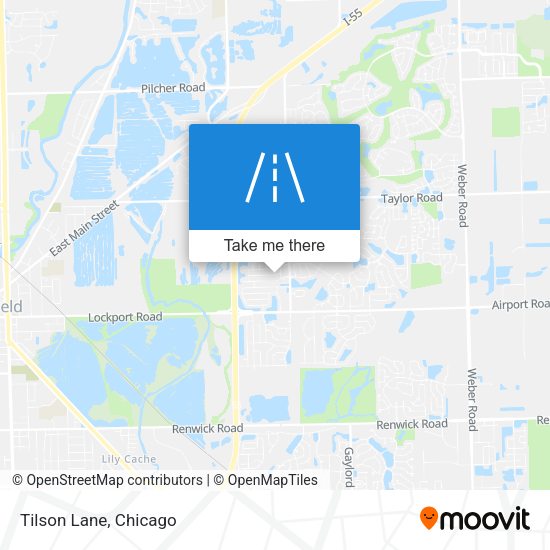 Mapa de Tilson Lane