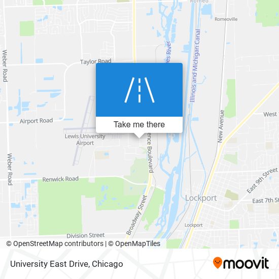 Mapa de University East Drive