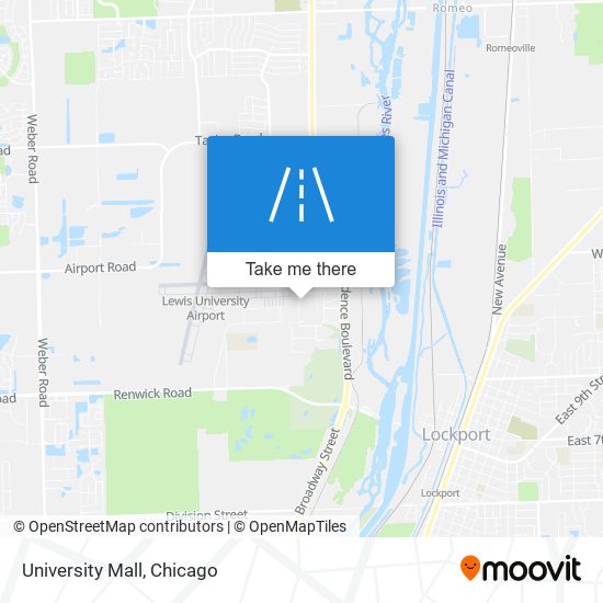 University Mall map