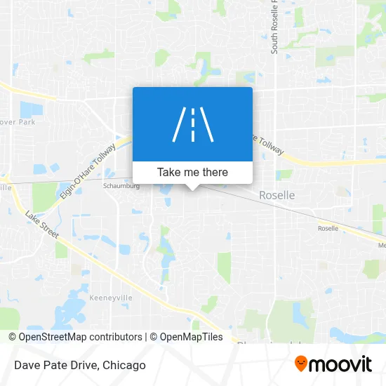 Dave Pate Drive map