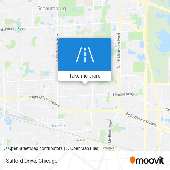 Mapa de Salford Drive