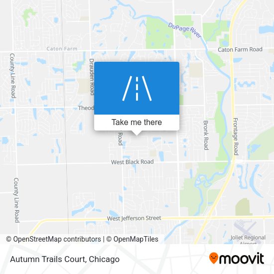 Mapa de Autumn Trails Court