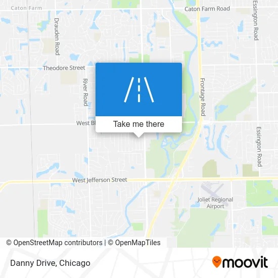 Danny Drive map