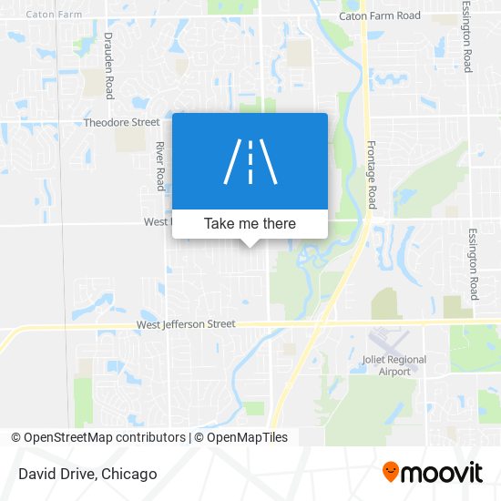 David Drive map