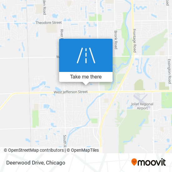 Deerwood Drive map