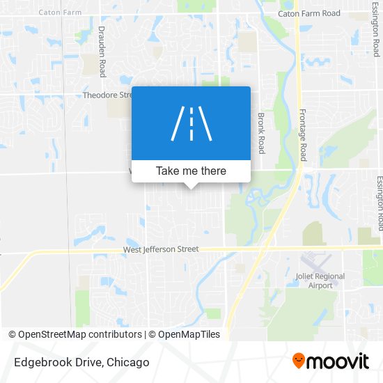 Edgebrook Drive map