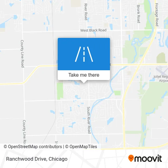 Ranchwood Drive map