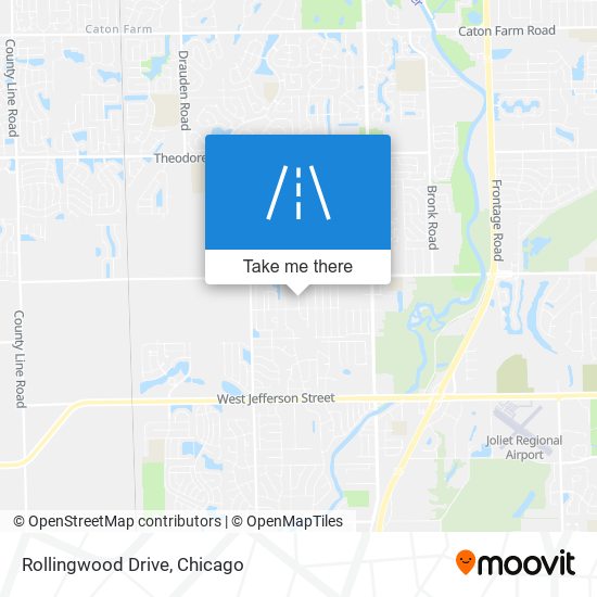 Rollingwood Drive map