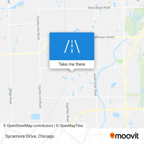 Sycamore Drive map