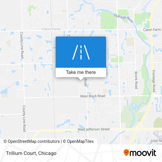 Trillium Court map