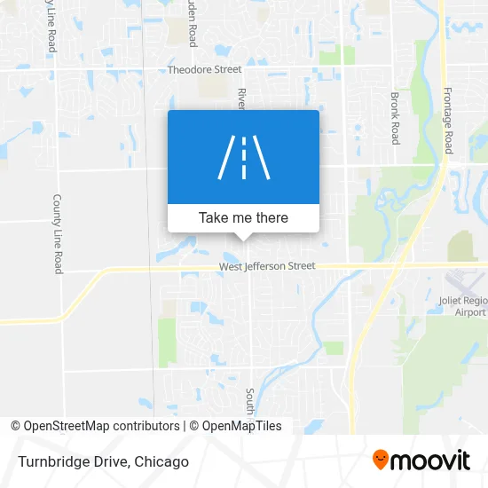 Turnbridge Drive map