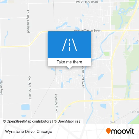 Wynstone Drive map