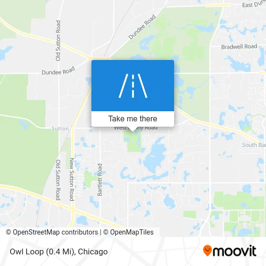 Owl Loop (0.4 Mi) map