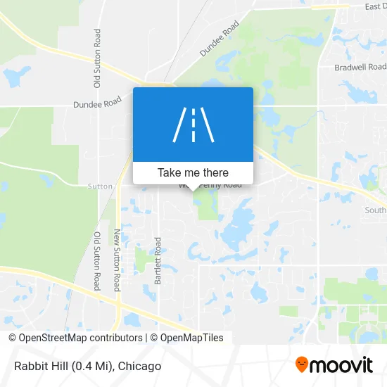 Rabbit Hill (0.4 Mi) map