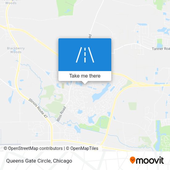 Mapa de Queens Gate Circle