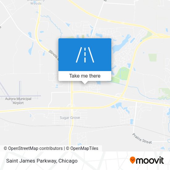 Mapa de Saint James Parkway