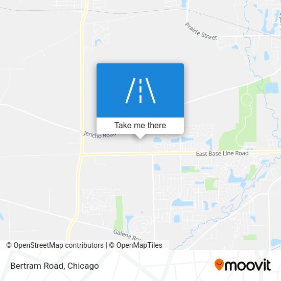 Mapa de Bertram Road