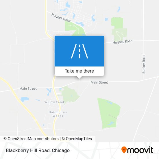 Mapa de Blackberry Hill Road