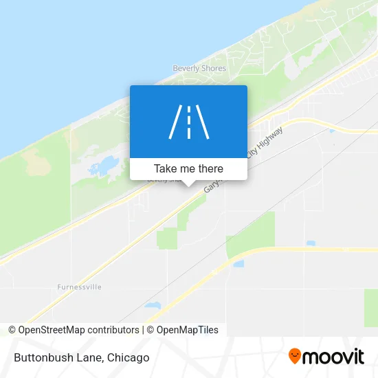 Buttonbush Lane map