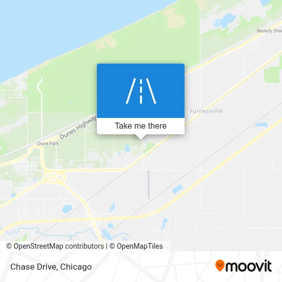 Chase Drive map