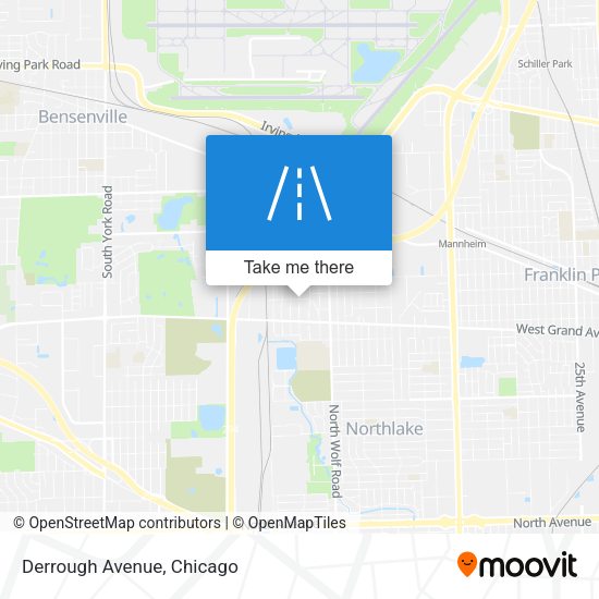 Mapa de Derrough Avenue