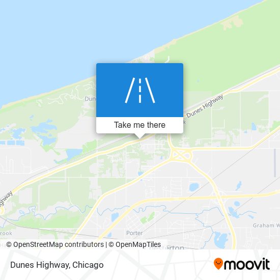 Dunes Highway map