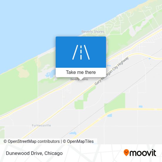 Mapa de Dunewood Drive