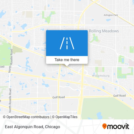 Mapa de East Algonquin Road