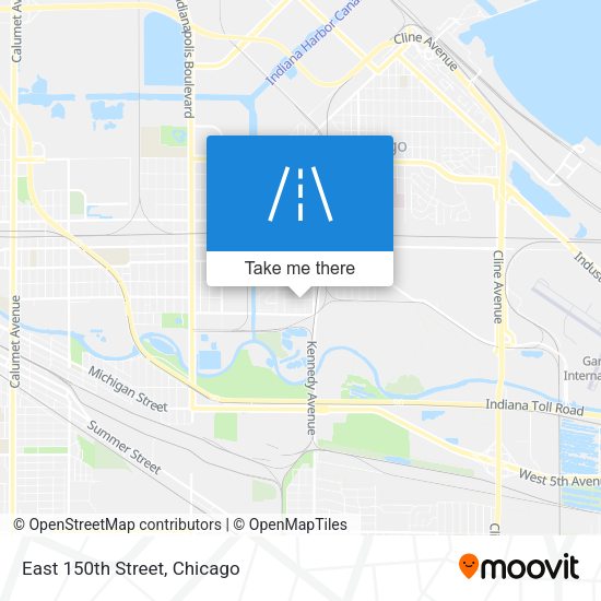 Mapa de East 150th Street