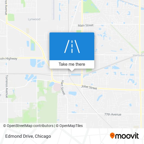 Edmond Drive map