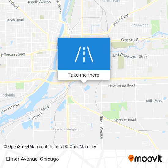 Mapa de Elmer Avenue