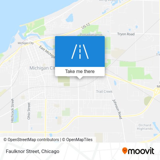 Mapa de Faulknor Street
