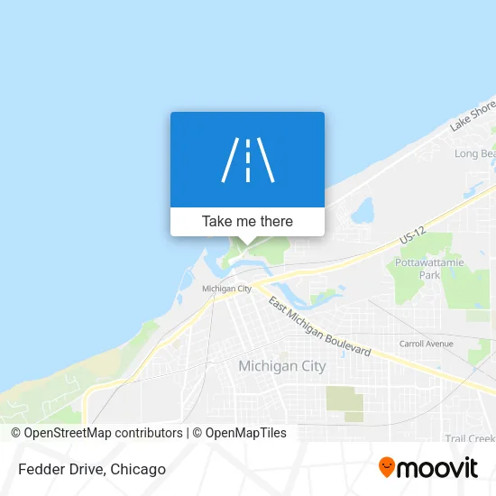 Fedder Drive map